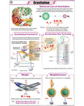 Gravitation Chart - Laminated, With Rollers