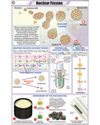 Nuclear Fission Chart - Laminated, With Rollers