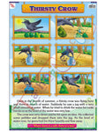 Thirsty Crow - Laminated, Wall Sticking, 13x19 inch, 33x48 cm, English only