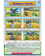 Thirsty Crow - Laminated, Wall Sticking, 13x19 inch, 33x48 cm, English only