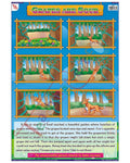 Grapes are Sour - Laminated, Wall Sticking, 13x19 inch, 33x48 cm, English only