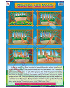 Grapes are Sour - Laminated, Wall Sticking, 13x19 inch, 33x48 cm, English only