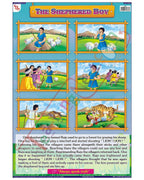 The Shepherd Boy - Laminated, Wall Sticking, 13x19 inch, 33x48 cm, English only