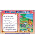 Baa Baa Black Sheep - Laminated, Wall Sticking, 13x19 inch, 33x48 cm, English only