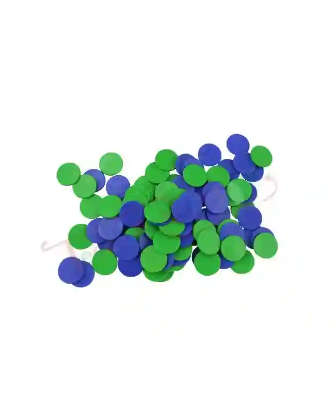 Color Counters Dia 30 mm set of 100 in 2 colours - TeachingNest
