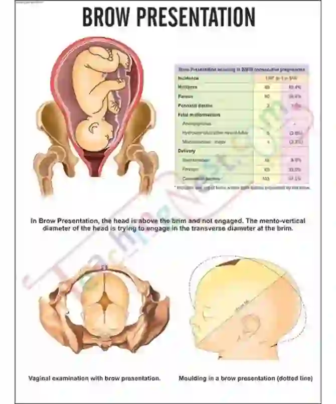 Brow Presentation Chart, 51 x 66 cm