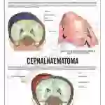 Caput Succedaneum, Cephalhaemat. Chart, 51x66cm