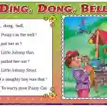 Ding, Dong, Bell - Laminated, Wall Sticking, 13x19 inch