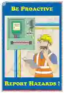 Report Hazards Safety Posters