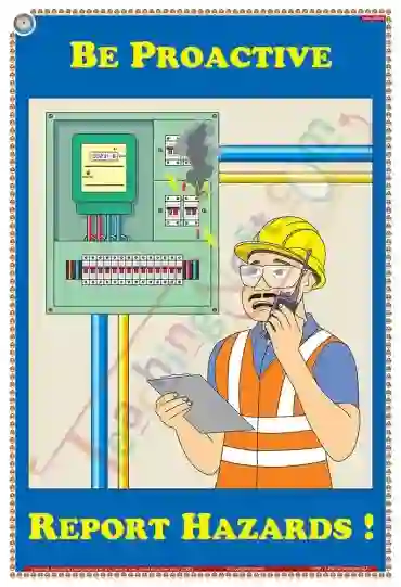 Report Hazards Safety Posters